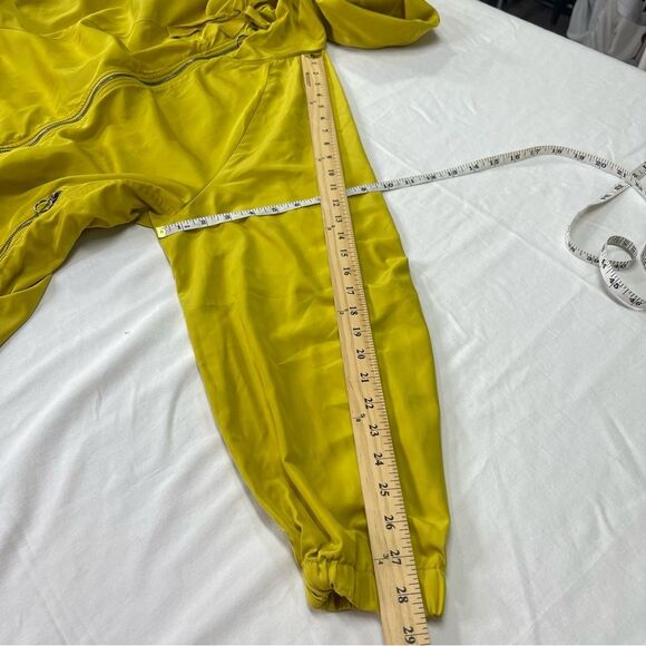 Zara | TRF Yellow Sporty Windbreaker Jacket Size XS - Picture 12 of 16